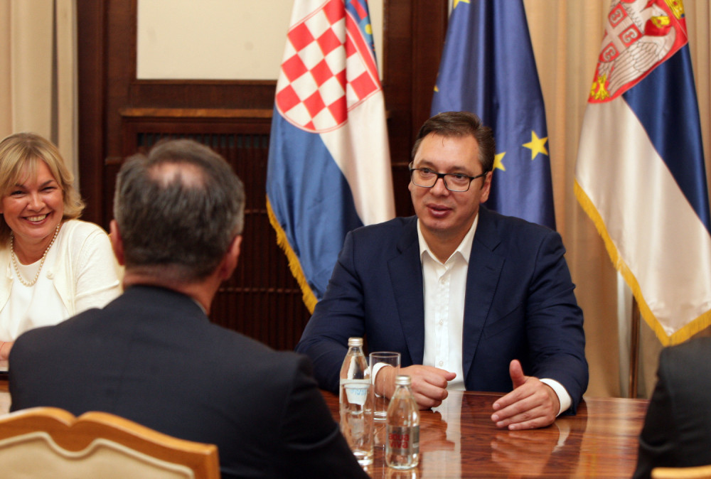Vučić zahvalio na saradnji Markotiću