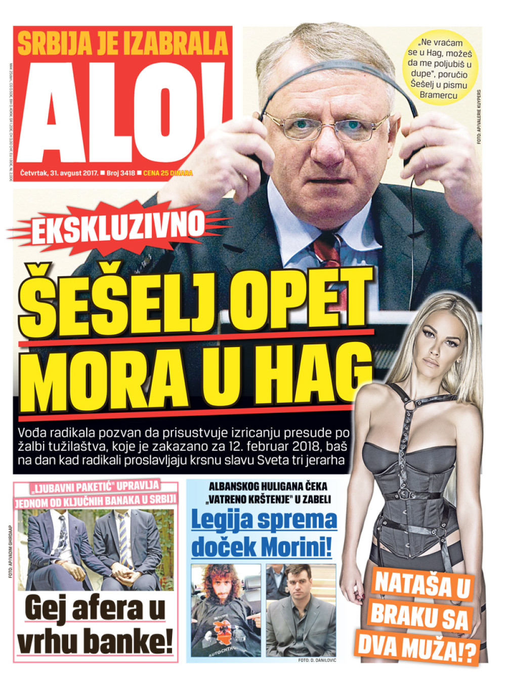 Naslovna za: 31.8.2017