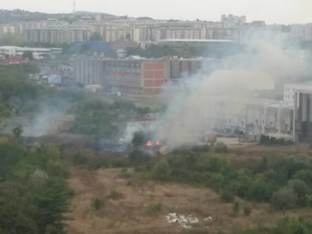 Požar u Jerkoviću, stanari u panici