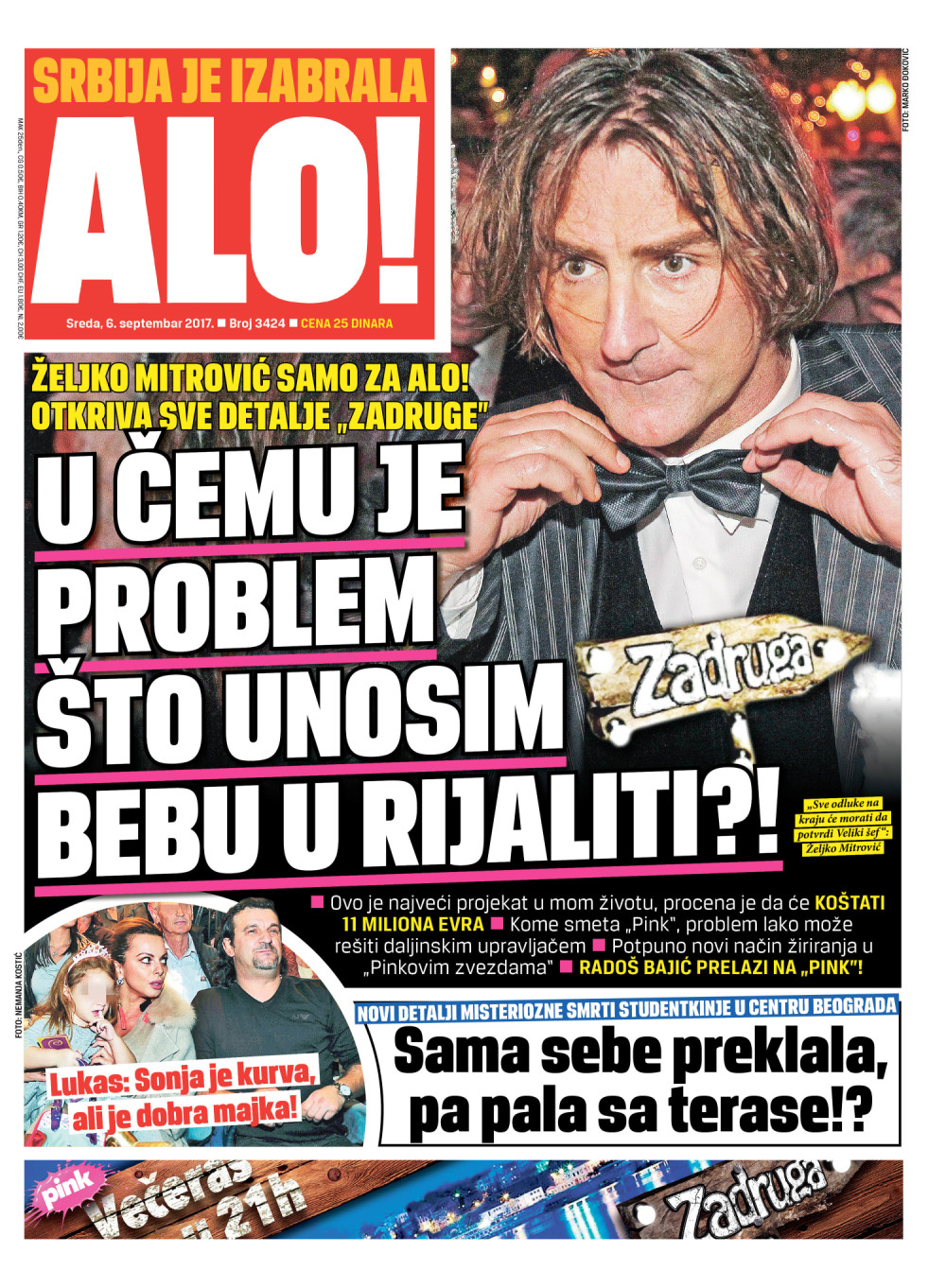 Naslovna za: 6.9.2017.