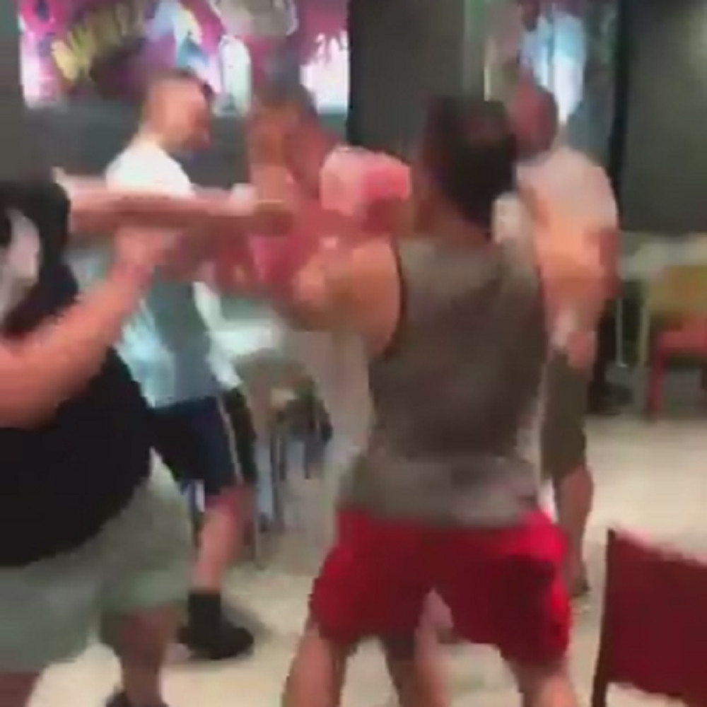 Navijači se potukli u kafani (VIDEO)