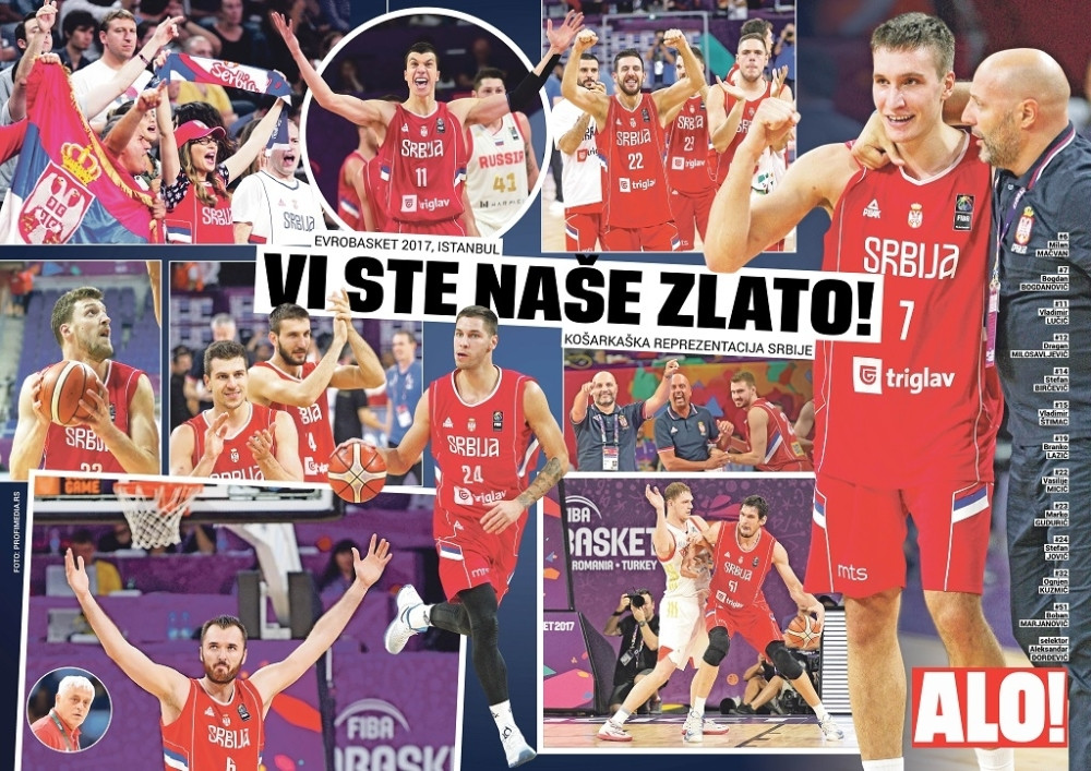 Samo uz Alo! poster naših "orlova"!