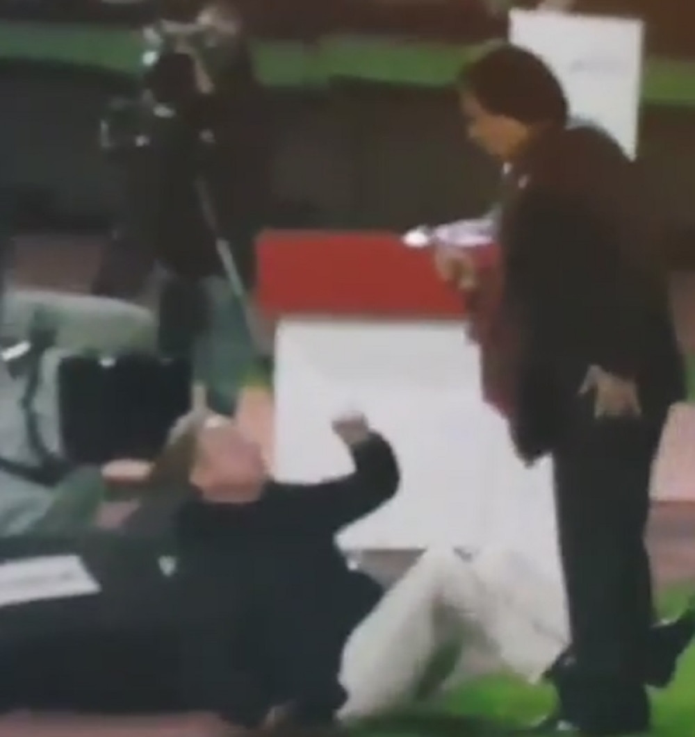 Predsednik Siona udario komentatora (VIDEO)