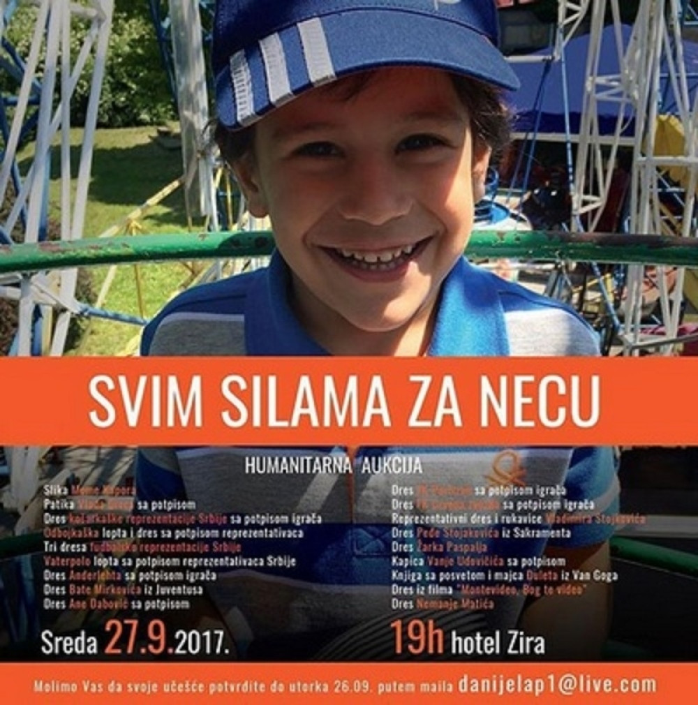 Pomozimo Nemanji (7) da pobedi tumor na mozgu!