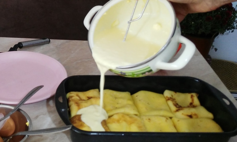 Punjene palačinke zapečene u rerni (VIDEO)