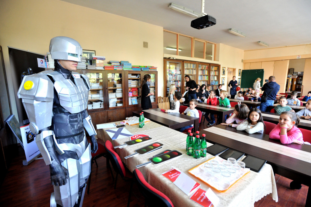 Akcija opštine Palilula za bezbednost školaraca