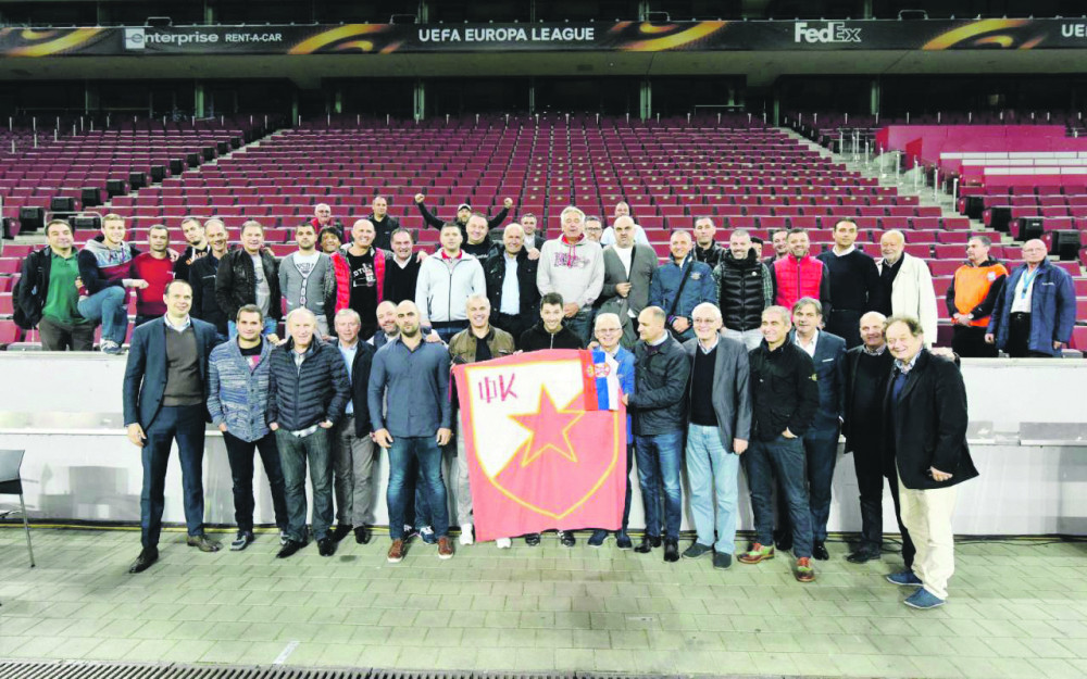 Zdušna podrška: Legende i prijatelji uz svoju Zvezdu