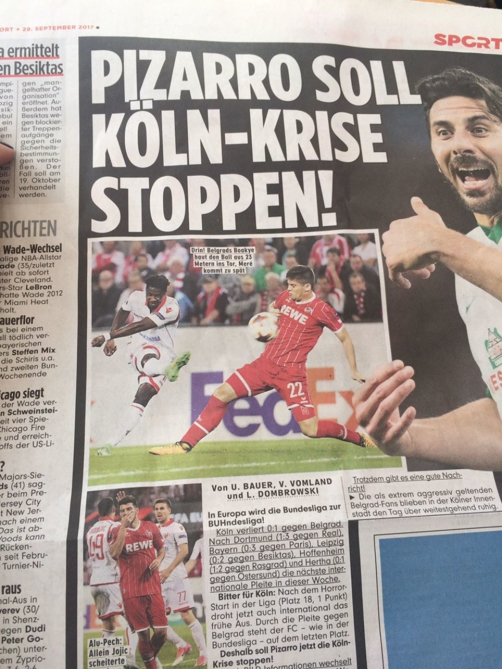 Nemački mediji i dalje žale za Kelnovim stativama! (FOTO)