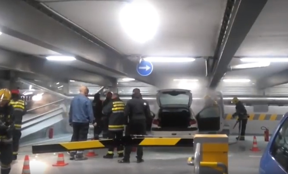 Drama u garaži na Obilićevom vencu! (VIDEO)