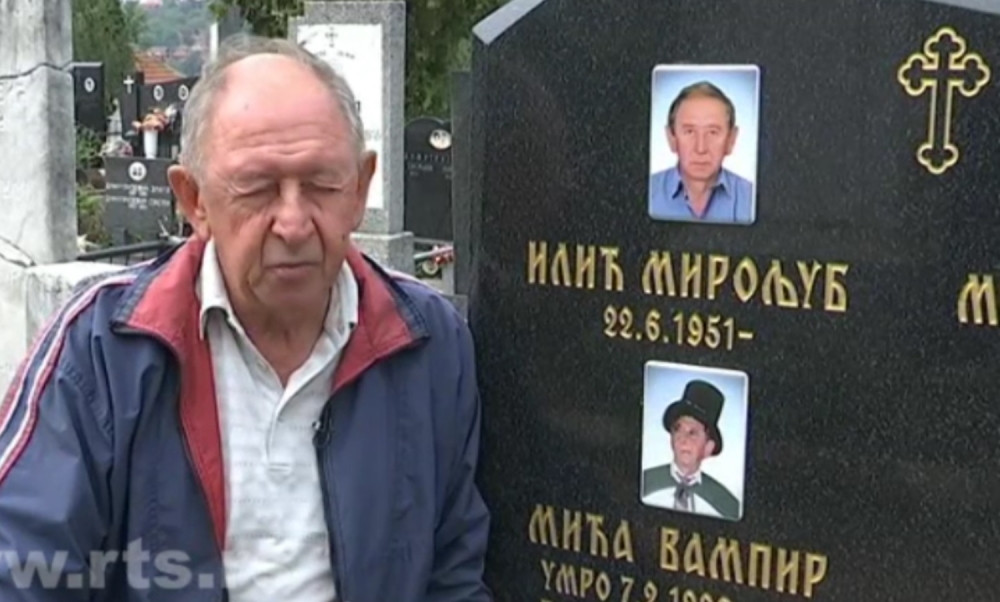 Mića Vampir sam sebi digao spomenik!