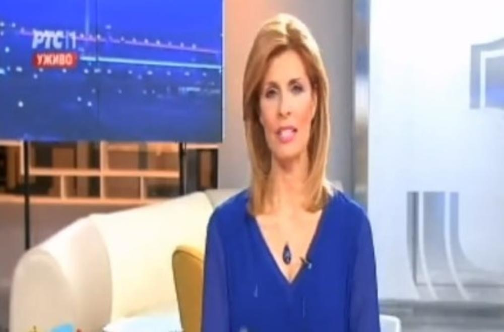Lapsus voditeljke RTS nasmejao sve! (VIDEO)
