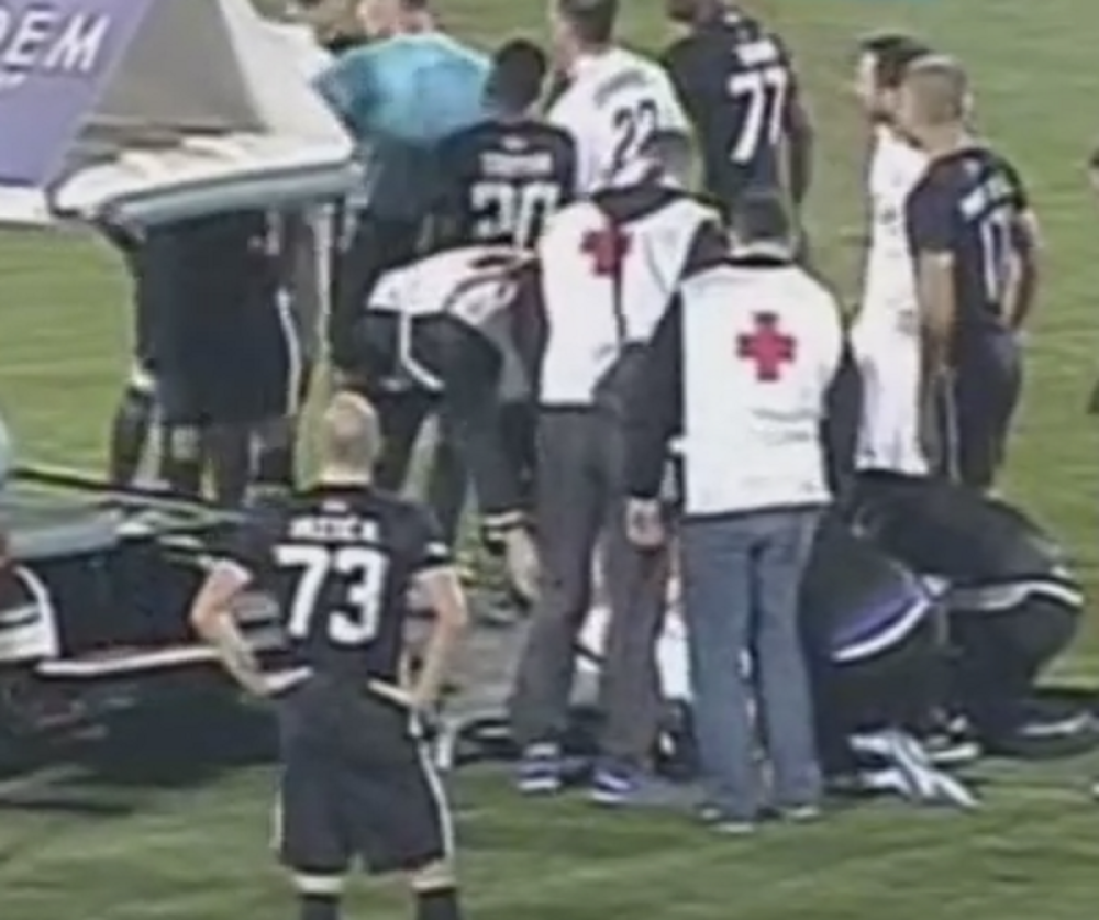 Čuo sam na terenu kako mi je pukla kost!