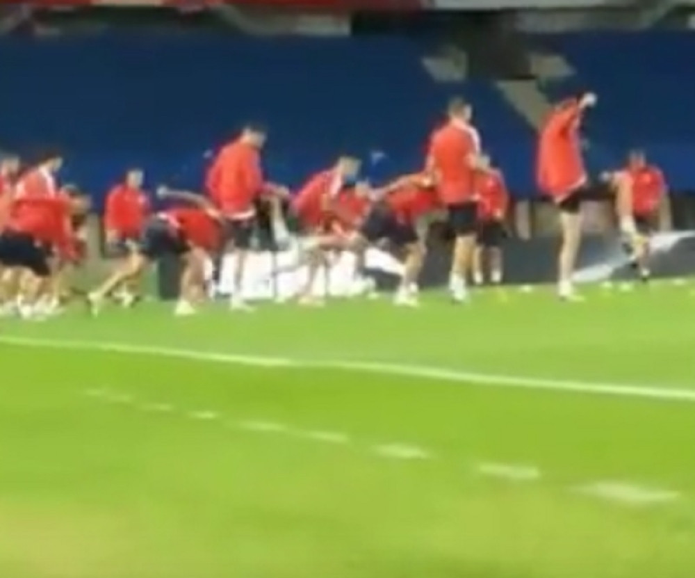 "Orlovi" odradili trening u Beču (VIDEO)