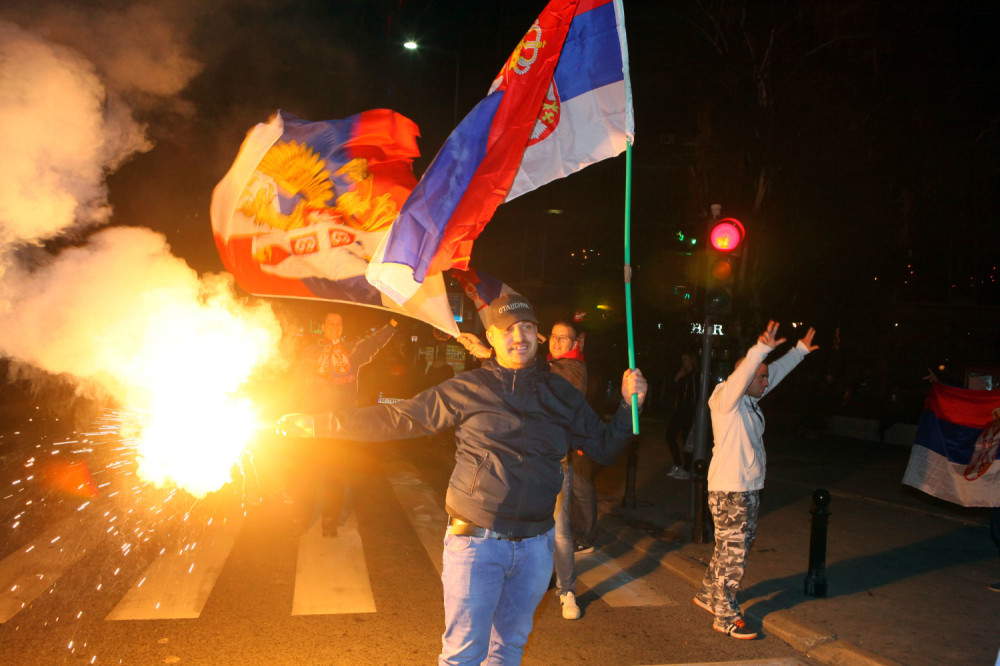 Navijači pod prismotrom ruske i srpske policije