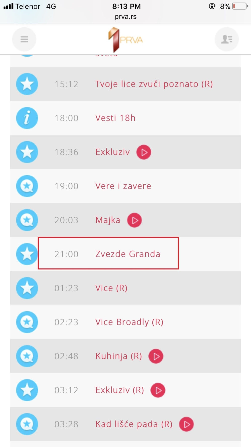 "Zvezde Granda" ipak na Prvoj (FOTO)