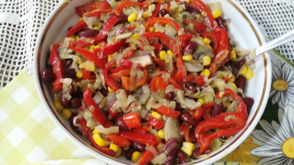 Meksička salata odlična za slave! (VIDEO)