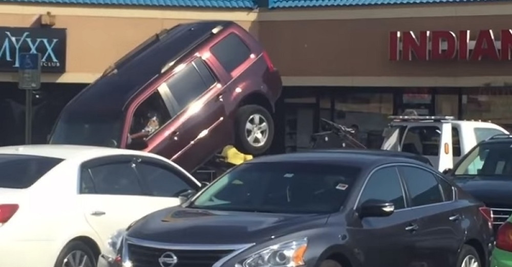 "Pauk" hteo da mu odnese auto, evo šta je vozač uradio! (VIDEO)