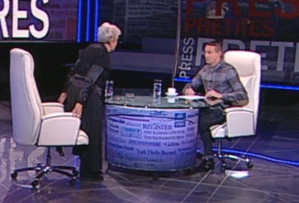 Eva Ras zbog uvrede voditelja besno napustila emisiju!