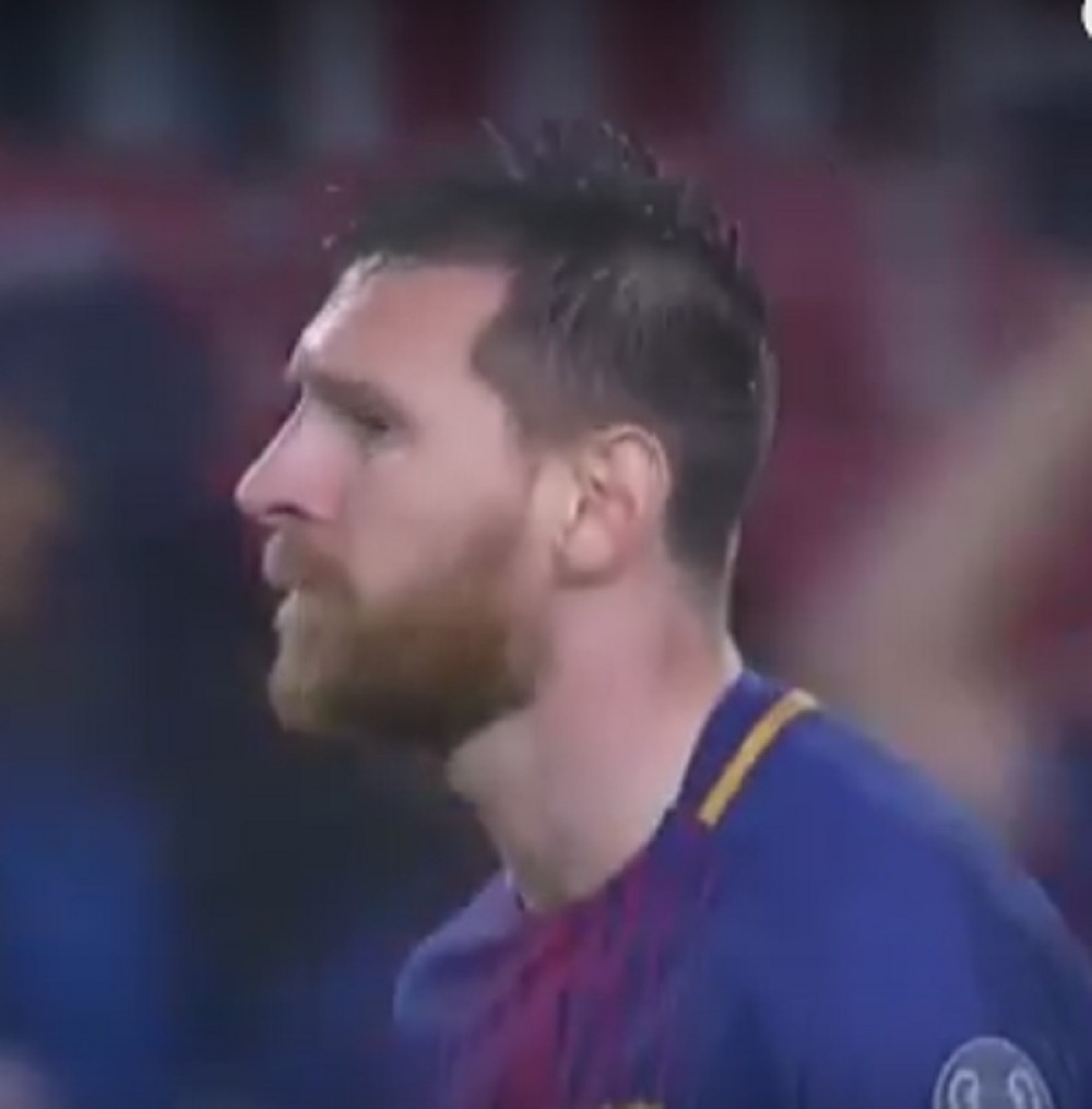 Šta je to Mesi žvakao nasred utakmice? (VIDEO)