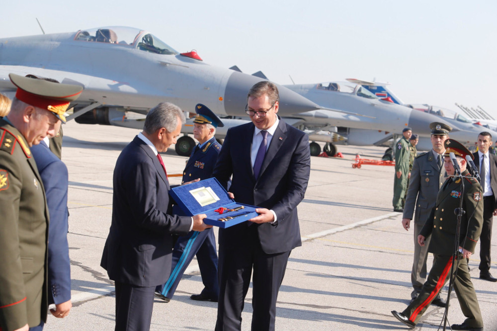 Ruski Striži oduševili, izvršena primopredaja "migova"! (FOTO+VIDEO)