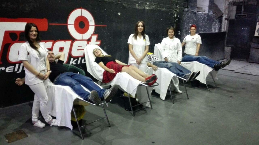 Pala krv u streljani, ali u humane svrhe!