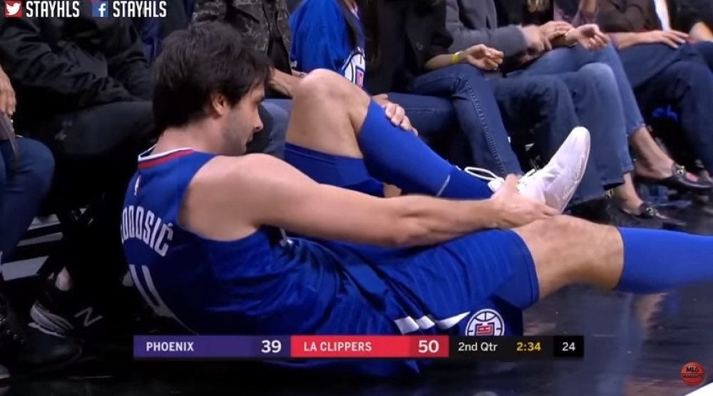 Teodosića izneli sa terena!