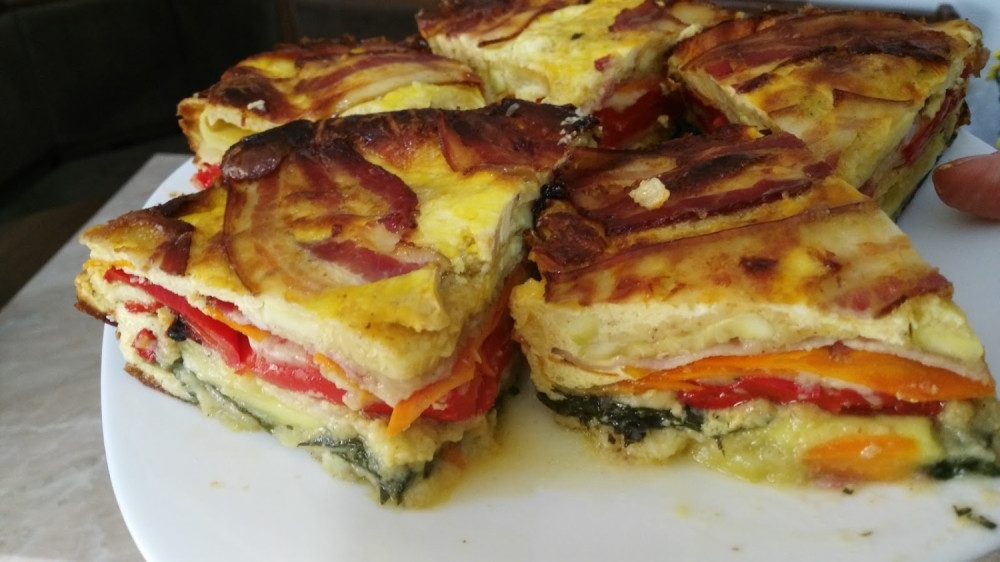 Tikvice sa slaninicom i kačkavaljem