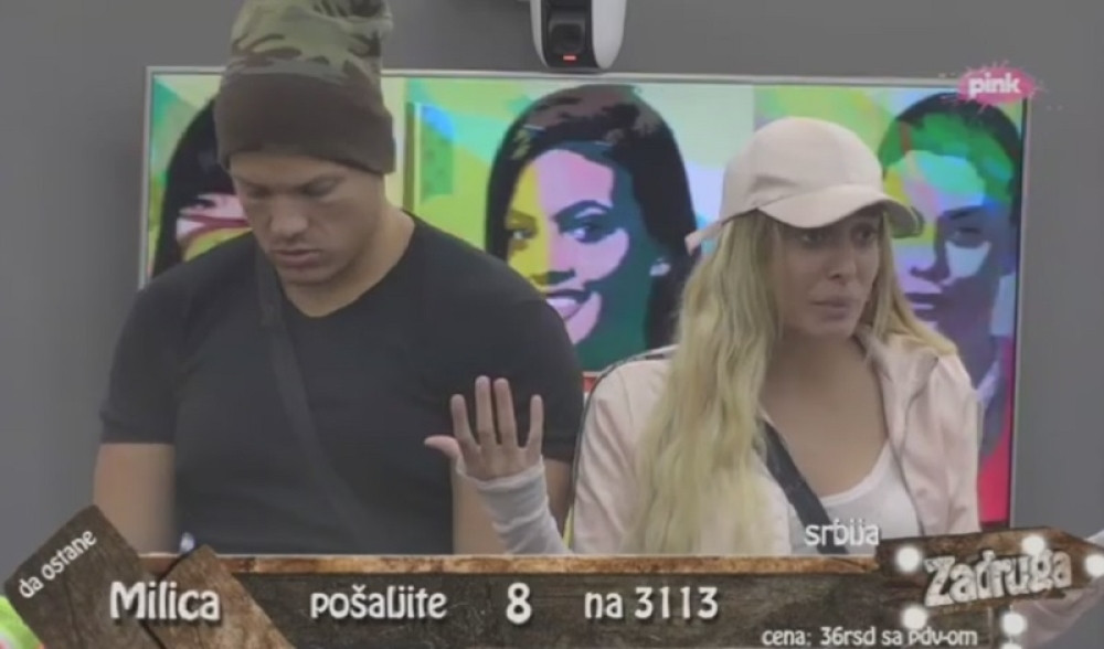 Zadrugarka poludela: Pun mi je ku*ac i Slobe i Lune!