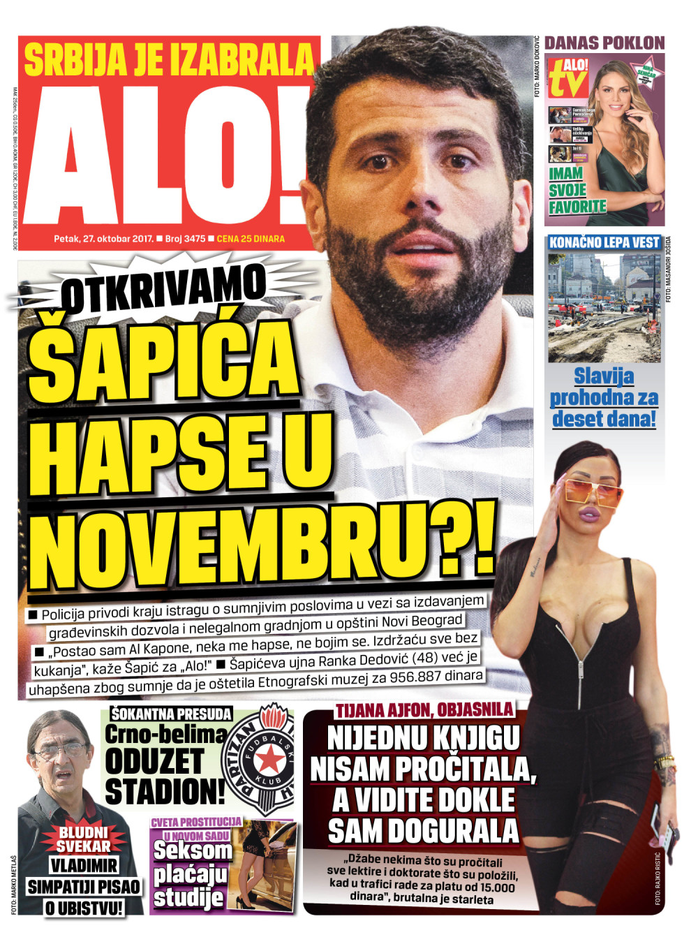 Naslovna za: 27.10.2017