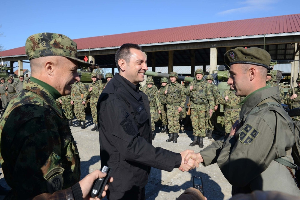 Vulin: Vojska je zahvalna Vučiću
