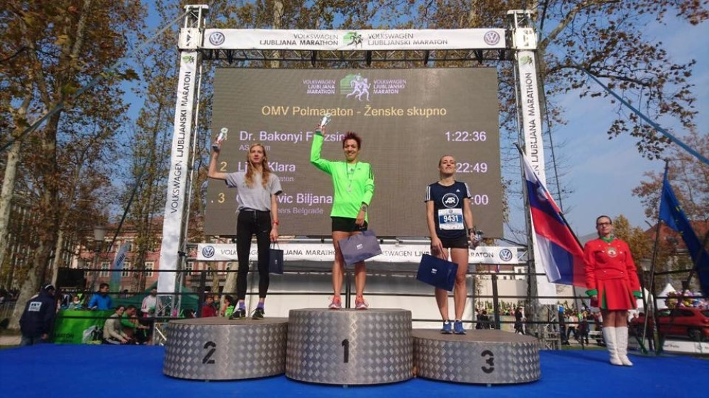 Srpkinja "na jednoj nozi" dotrčala na vrh Ljubljane