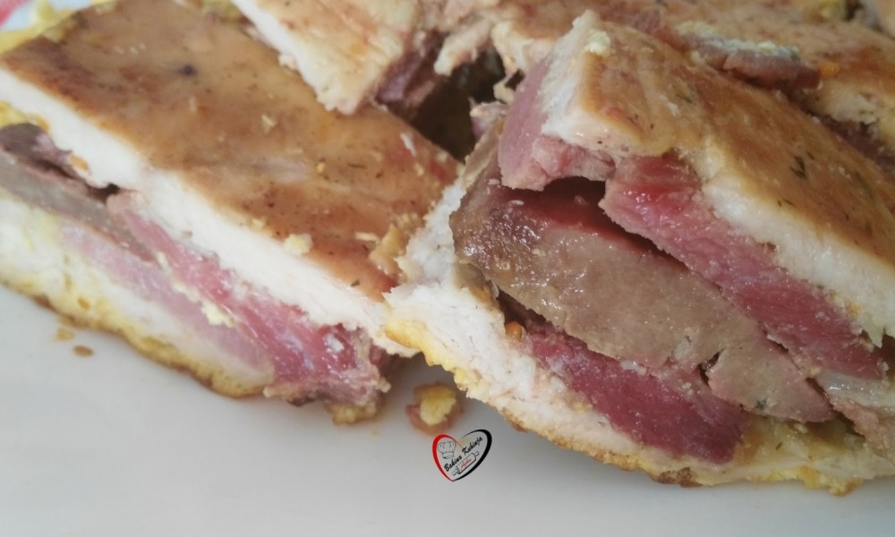 Bajadere sa pilećim mesom, džigericom i slaninom