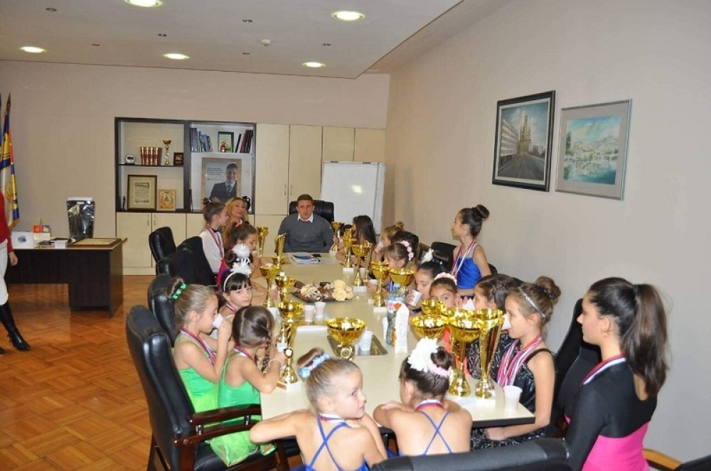 Jovičić primio najmlađe balerine