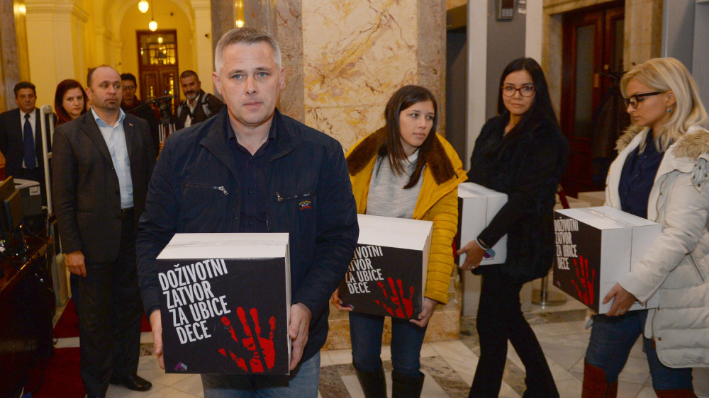 Fondacija Tijana Jurić predala potpise građana