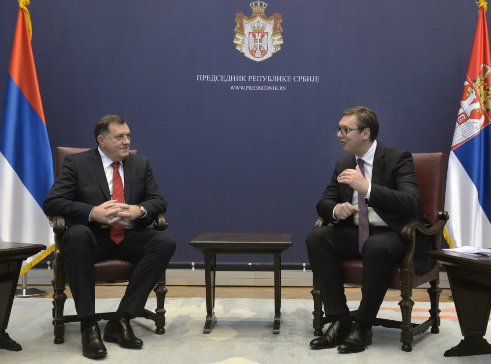 Dodik: Ali ni Vučić ne zna kako će Sarajevo reagovati
