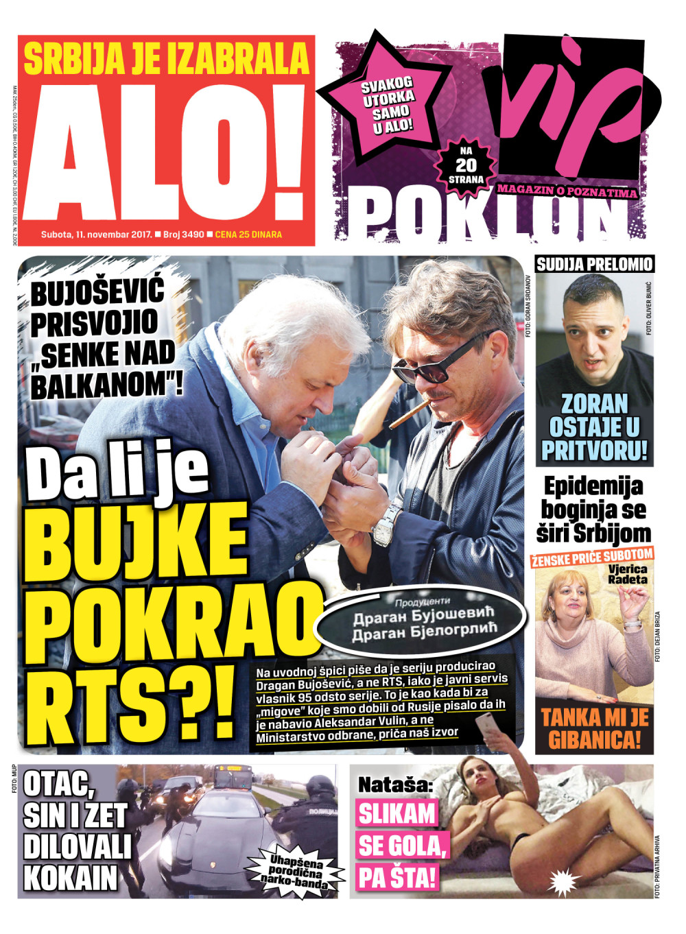 Naslovna za: 11.11.2017