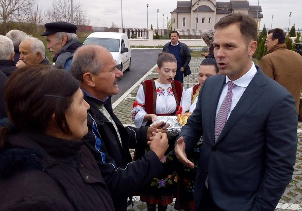 Mali sa građanima naselja Plavi horizonti