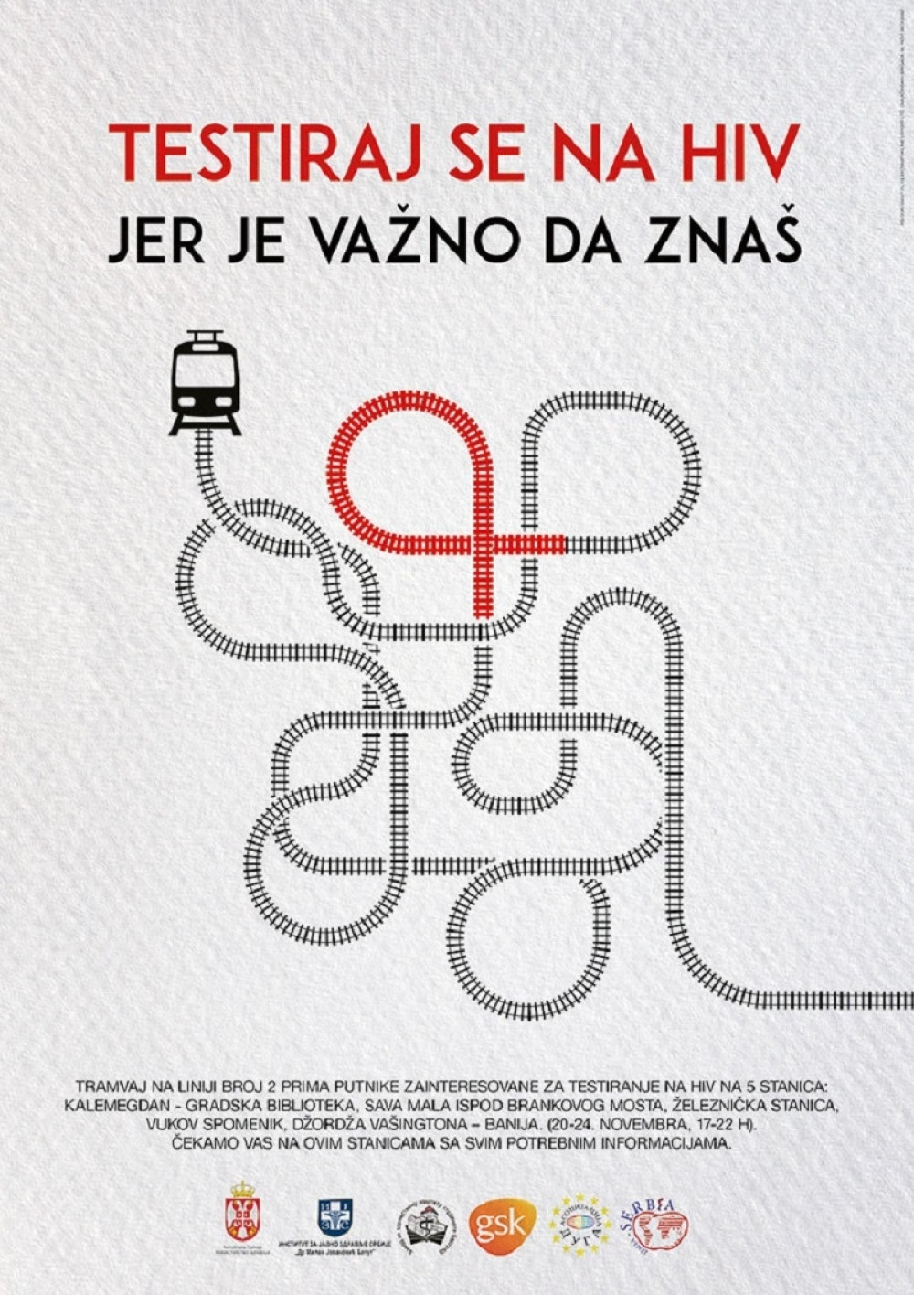 Testirajte se na HIV u tramvaju!