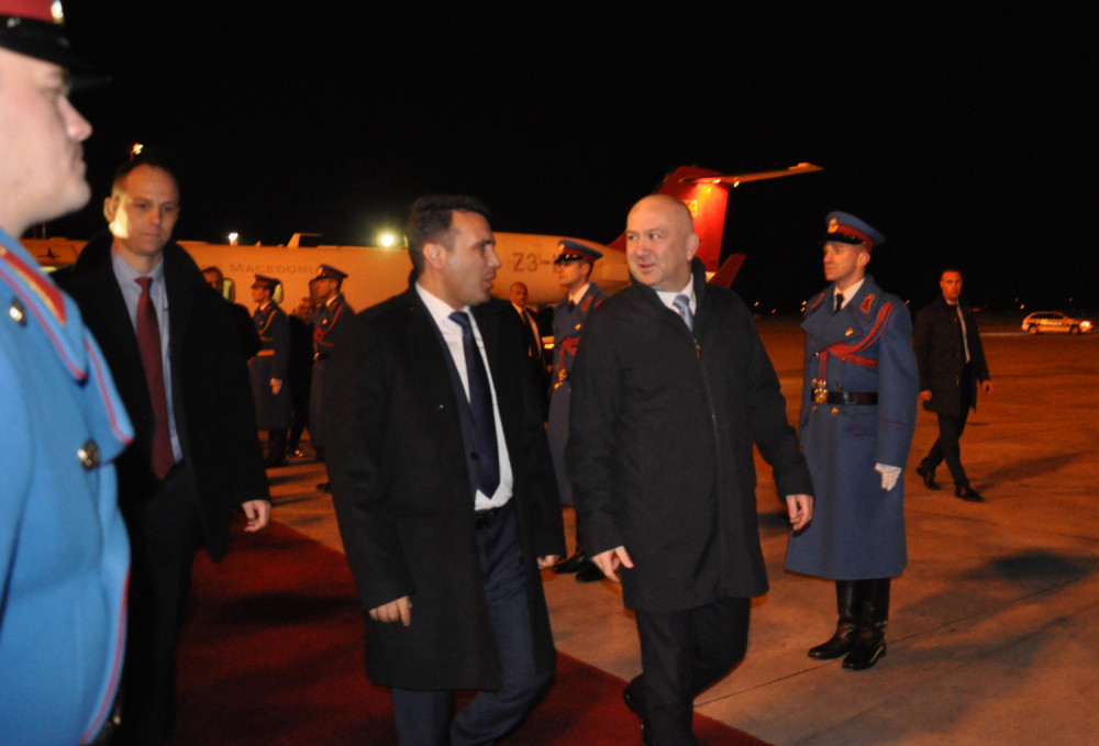 Zaev: Prijateljski doček u Beogradu