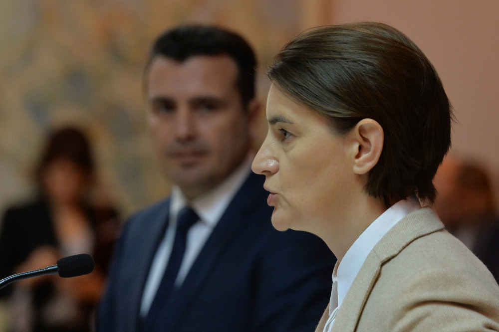 Razgovarali Brnabić i Zaev