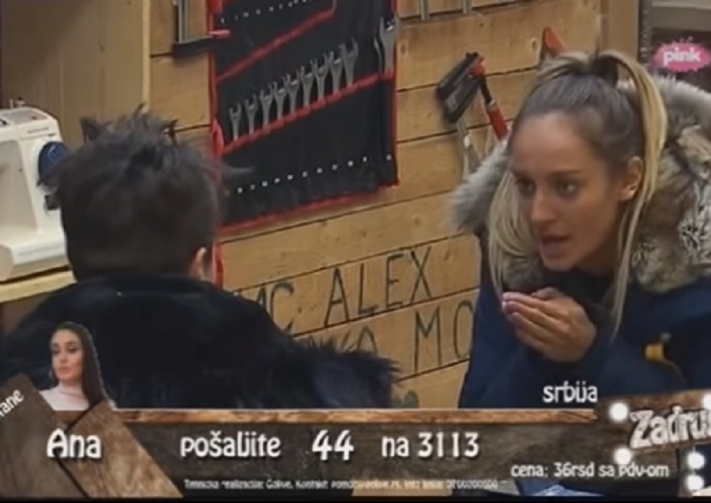 Luna priznala sa kojim učesnikom "Zadruge" je bila toliko prisna da je PAO I POLJUBAC!