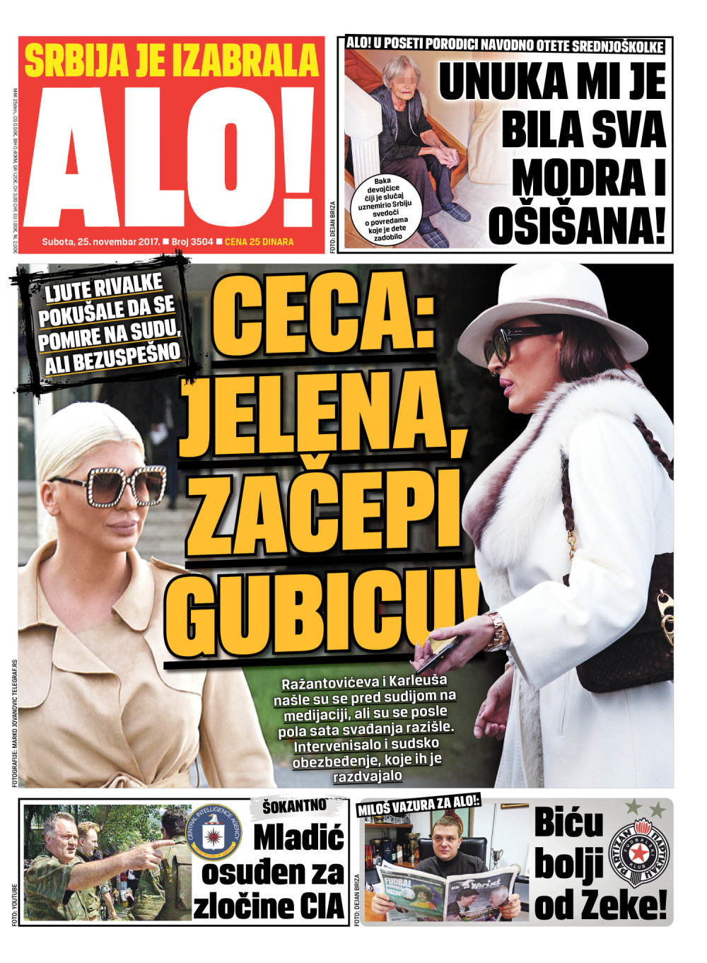 Naslovna za: 25.11.2017