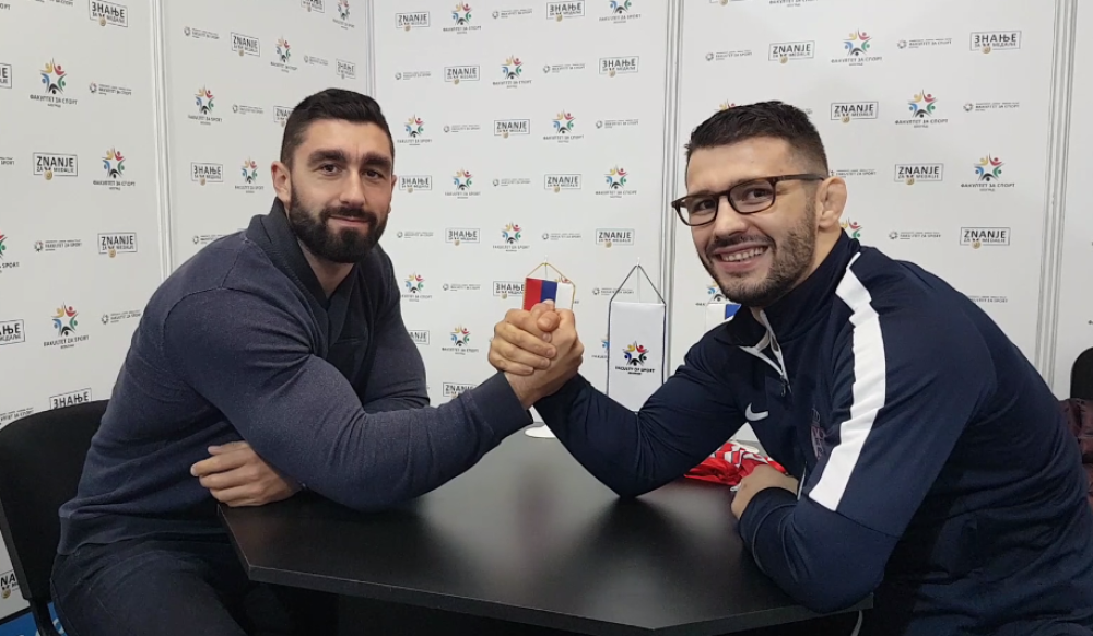 Svetski i olimpijski šampion obarali ruke, evo ko je pobedio