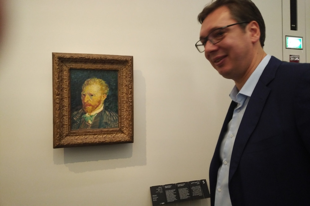 Vučić posetio Luvr u Abu Dabiju