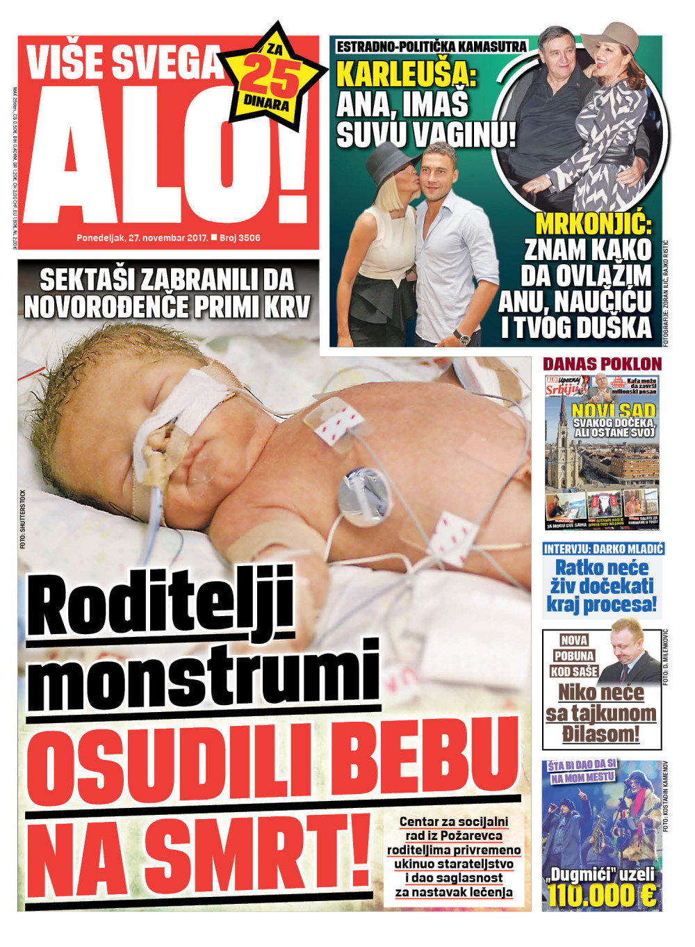 Naslovna za: 27.11.2017