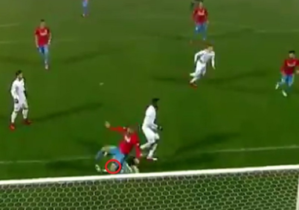 JEZIVO~Bogdan Planić slomio nogu (VIDEO)