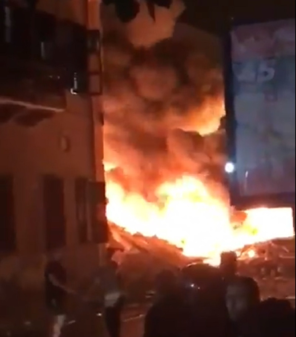 Srušila se zgrada posle eksplozije