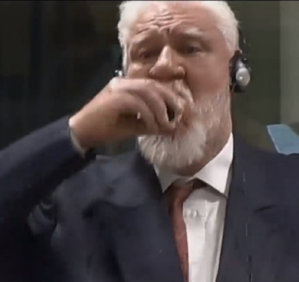 Otkriveno kako je unesen cijanid kojim se otrovao hrvatski general Slobodan Praljak!