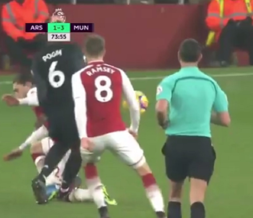 Ovako je Pogba umalo osakatio Beljerina (VIDEO)