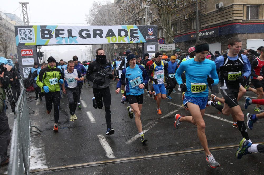 Francuska ekipa trči protiv klimatskih promena